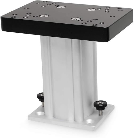 Cannon Aluminum Fixed-Base Pedestal Mount for Downriggers and Boats