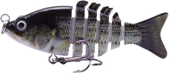 Lure Multi Jointed 5cm Bionic Fishing Lures Hard Fish Baits 2.5g Small Lure Wobblers Tackle