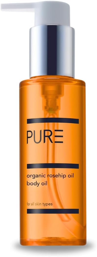 PURE Spa Skincare Organic Cold-Pressed Rosehip Oil, 100ml