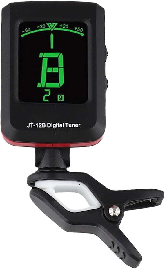 OYO For JT12B Compact Instrument Tuner Backlit LCD Display Perfect for Musicians (B)