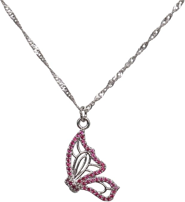 Winx Club Enchantix Wings Friendship Necklace, Flora Wings, 1 Piece