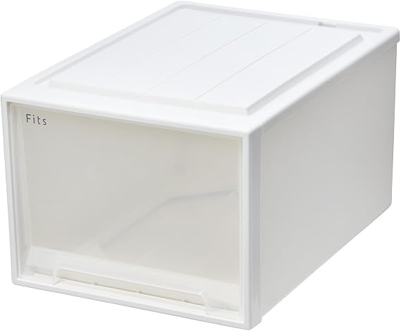 Tenma Storage Box, Fits Case, Closet, Width 15.4 x Depth 20.9 x Height 11.8 inches (39 x 53 x 30 cm), Storage Case, Anti-Deflection, Garment Case, Made in Japan, Recycled Materials, Sustainable [Color