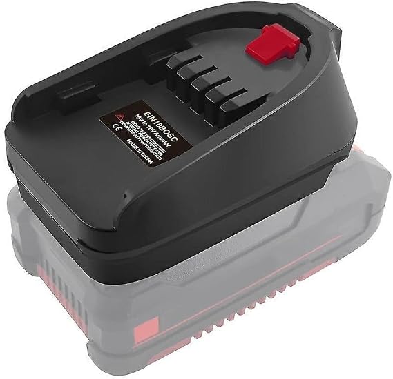for Adapter for Einhell18V Li-ion Battery Convert to for Bosch 18V PBA Power Tools