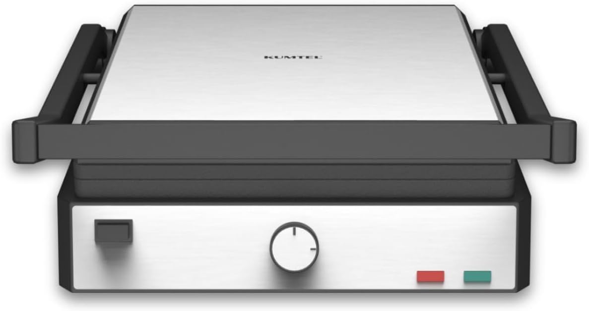 Kumtel Inox Tost Ve Izgara Makinesi 2000w Ttm-05