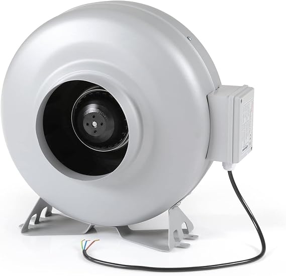 STERR Inline Duct Centrifugal Fan Extractor 100 mm / 4’’ - IDC100 [Energy Class E]