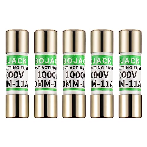BOJACK DMM-11A DMM11 1000V Multimeter Fuse Replace Acting Fuse Pack of 5