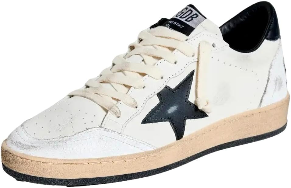 Golden Goose Women's Ball Star Star and Heel Crack Toe Sneakers