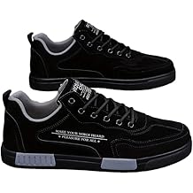 Men's Casual Sneakers - Trendy Low-Top, Breathable & Comfortable for Running, Walking & Outdoor Activities - Versatile All-Season Shoes with Lace-Up Closure