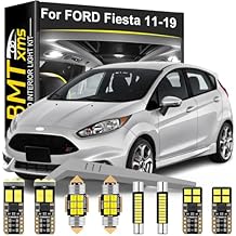 BMT xms LED Interior Light Kit Replacement for FORD Fiesta Sedan Hatch ST 2011 2012 2013 2014 2015 2016 2017 2018 2019