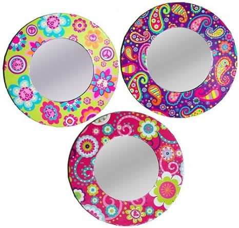 Glo-Lite Magnetic Mirror, Design May Vary, 1 Mirror per Pack (249-9)