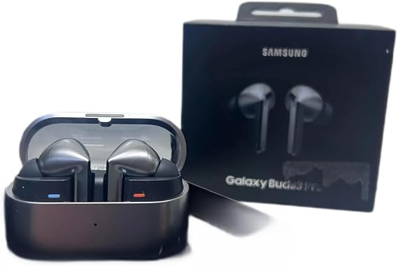 Samsung Galaxy Buds 3 Pro AI True Wireless Bluetooth Earbuds, Noise Cancelling, Sound Optimization, Real-Time Interpreter, Redesigned Comfort Fit Latin American Version (Silver)