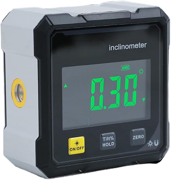 High Accuracy Digital Inclinometer with Double Lines and Base for Construction and Design Base Inclinometer Tool