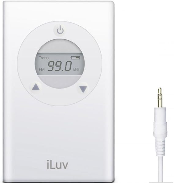 iLuv I701 Digital FM Radio Transmitter (White)
