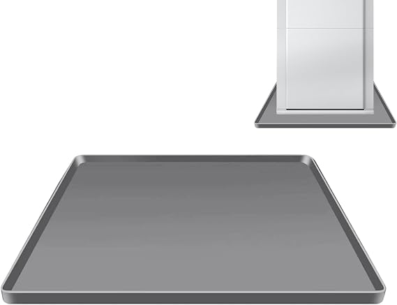 Genérico Small Refrigerator Silicone Mat, Silicone Mat For Refrigerator Accessories, Drop-proof Refrigerator Accessories, Floor Protector Tray For Refrigerator Devices