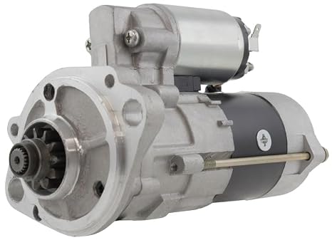 Starter Compatible with New Holland E135B 2008-2015 VI8980723151 M8T81571 Also Compatible with Hitachi ZX75US-32008-2014 8980723150 8980723151 19545