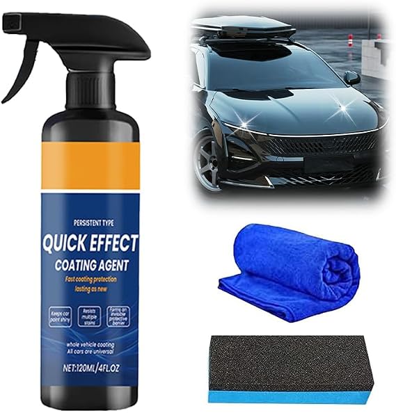 Advanced Car Coating Spray for Shine, 2026 New Car Quick Acting Coating Agent Spray for Garage or Outdoor Use, Cars Protective Sprays for Garage, Cars Shine Sprays for Vehicle Owners (1 Pc)