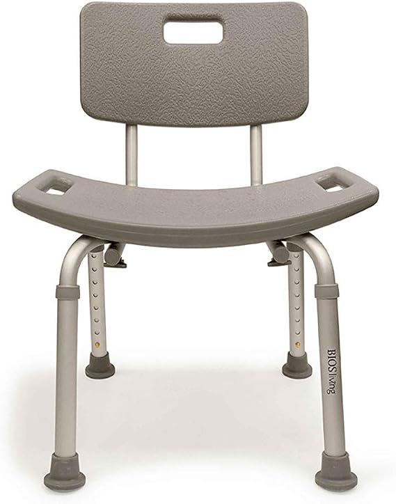 BIOS Living 59001 Adjustable Bath Bench with Backrest