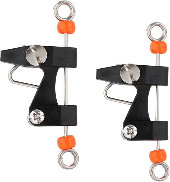 Outrigger Release Clips Downrigger Release Clips for Trolling | Stainless Steel Material with Adjustable Tension,High Visibility Bead,for Offshore, Fishing,2Pcs