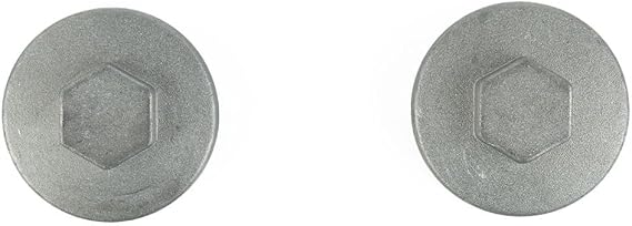 2pc Engine Valve Adjustment Cover Cap 17mm with O Ring for Honda For Helix CN250 Reflex NS50 Silver Wing GL500