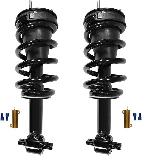 Front Magneride Electronic to Passive Complete Strut & Spring Conversion Kit Replacement for 2007-2017 Cadillac Escalade