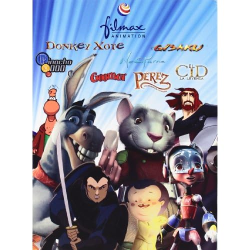 Spaniard Animation Collection - 7-DVD Box Set ( Donkey Xote / Gisaku / Pinocchio 3000 / Nocturna / Goomer / El Raton Perez (Hairy Tooth Fairy) / El Cid: L [ NON-USA FORMAT, PAL, Reg.2 Import - Sp