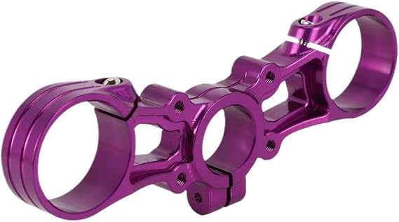 Compatible with Motorcycle Models Lightbee S X Aftermarket Replacement Upper Triple Tree Clamp Yoke Plate Front Handlebar Bracket Dirt Pit Bike Motorcross PartsPurple