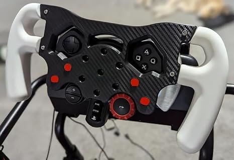 F1 Steering Wheel Mod for Logitech G29, G920 & G923 - Ergonomic Formula Racing Wheel with Quick-Install Bracket for Enhanced Simulation Experience