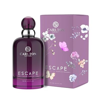 Carlton London Escape Perfume Liquid 100 Ml, Eau De Parfum For Women, Premium Long Lasting Luxury Fragrance, Luxury Gifting For Girlfriend Wife Mom, Floral Fragrance, Best Gift