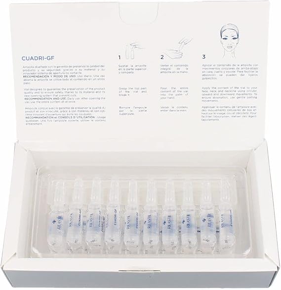 Rilastil Multirepair Cuadri GF Anti-Aging Facial Ampoules Repair and Moisturising Treatment 1 Box of 30 Units
