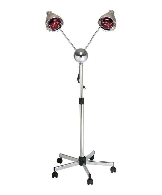 Pibbs DL957 Dual Head Infrared Hair Processing Lamp 500W