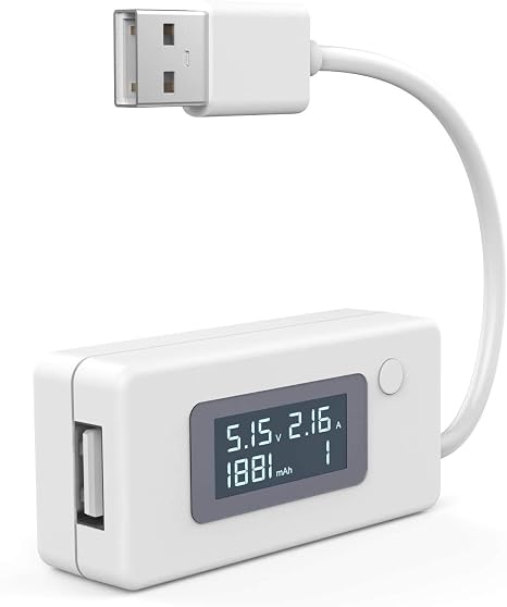 USB Tester Meter Voltmeter Multimeter Voltage Current Ammeter Meter LCD Display
