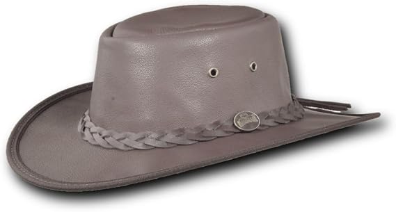 Barmah Hats Squashy Goat Leather Hat - Item 2055
