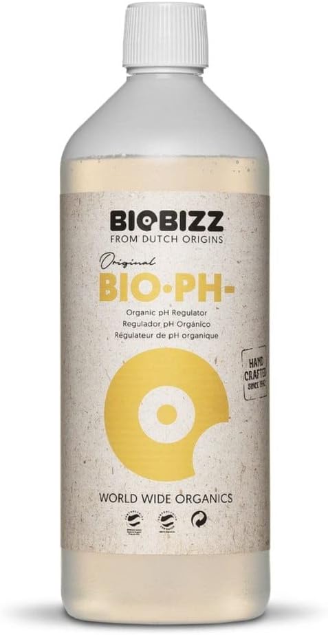 Reductor/Bajador de pH Down para cultivo BioBizz Bio-pH- (250ml)