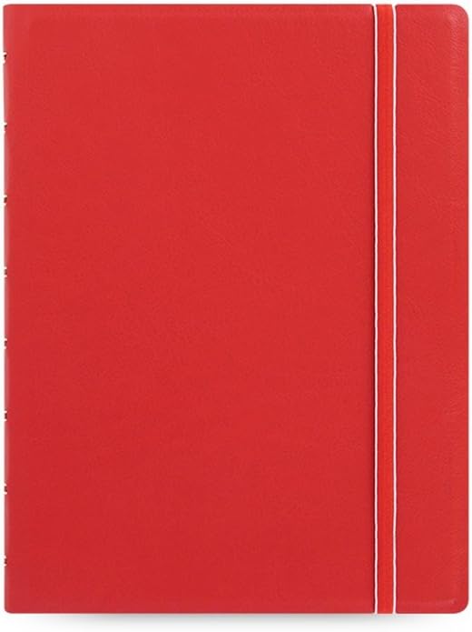 Filofax A5 Refillable Notebook - Red