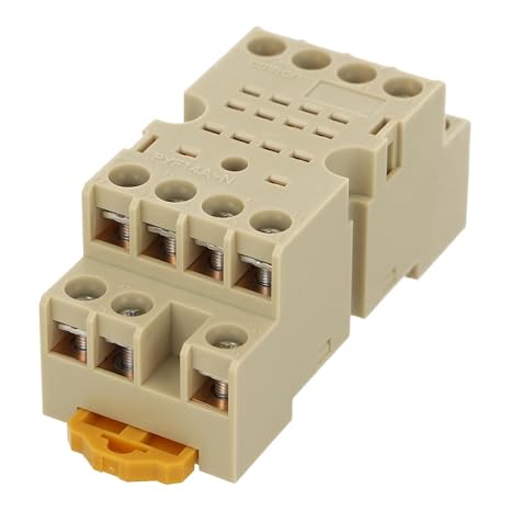 PYF14A-N | 168911 | OMRON Relay Socket Base, 14 PIN, 4 Pole, DIN Rail Mount