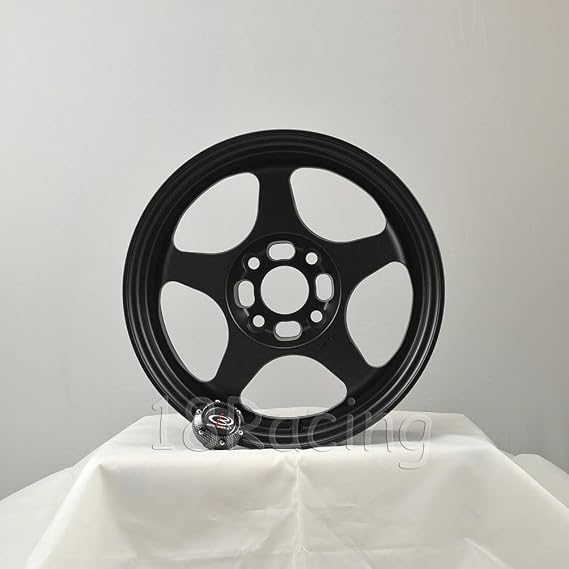 4 Pcs Rota Slipstream Wheels 15x6.5 Pcd:4x100 Offset:40 Hb:67.1 Satin Blackf