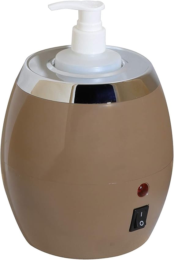 Master Massage Single Bottle Massage Oil Warmer - Heated Dispenser for Body Cream & Lotion - Quick Heating Device for Massage Therapy & Personal Use