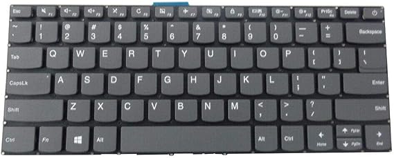 Laptop Replacement US Layout Non-Backlit Keyboard for Lenovo V14-IKB