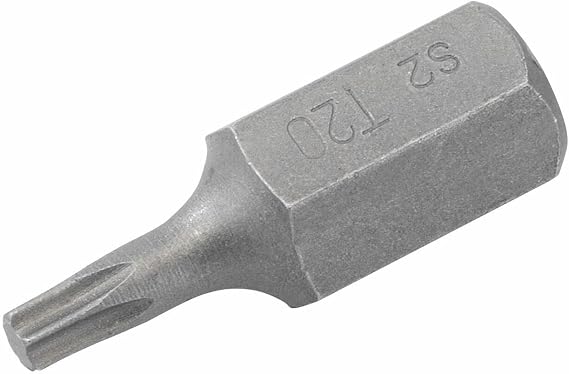 Draper 33350 TX-Star T20 Insert Bits for Mechanics Bit Sets, 30 mm Length