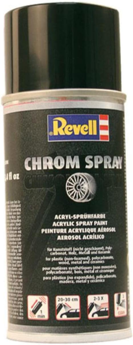 Revell 39628 Chrome Spray Paint 150ml