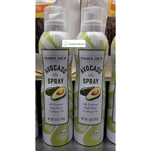 Trader Joes2 Trader Joe’s Avocado Oil Spray All-Purpose High Heat Cooking Oil 5oz 141g Two Tins