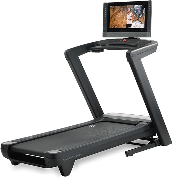 NordicTrack Commercial Series 2450; iFIT-Enabled Incline Treadmill for Running and Walking with 22 Pivoting Touchscreen and SpaceSaver Design