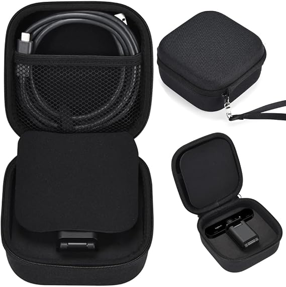 BRIO (C1000e) Hard Case,Storage Bag Compatible with Logitech BRIO (C1000e) 4K Webcam Protective Travel Carrying Case (Black)