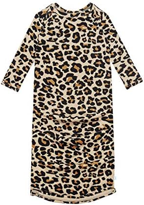 Posh Peanut Infant Gown - Unisex Soft Baby Clothes - Viscose from Bamboo Infant Layette Swaddle Wear Zippered Gown
