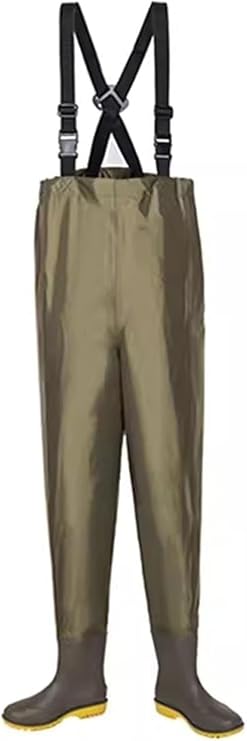 Underwater Hip Waders with Adjustable Suspenders, Hunting Fishing Waders for Men Women with Boots, Waterproof Bootfoot Waders(7)