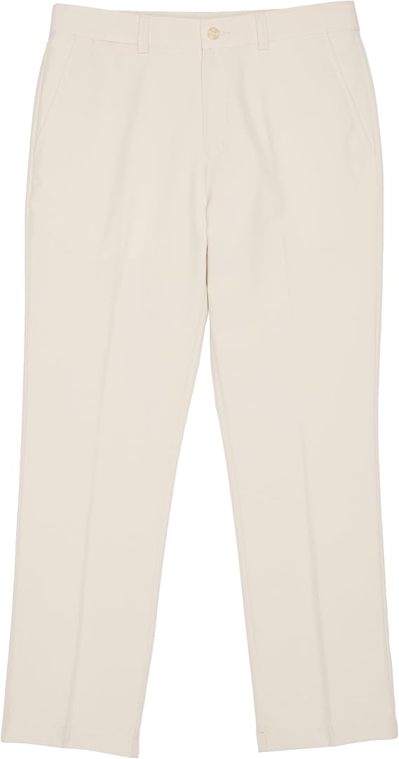 PGA Tour Boys' Flat Front Solid Pant
