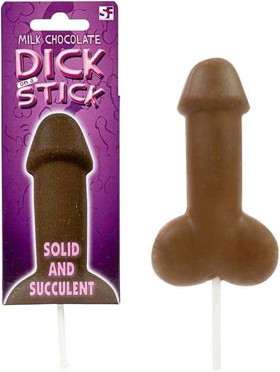 Milk Chocolate Dick on a Stick Naughty Gift Hen Party