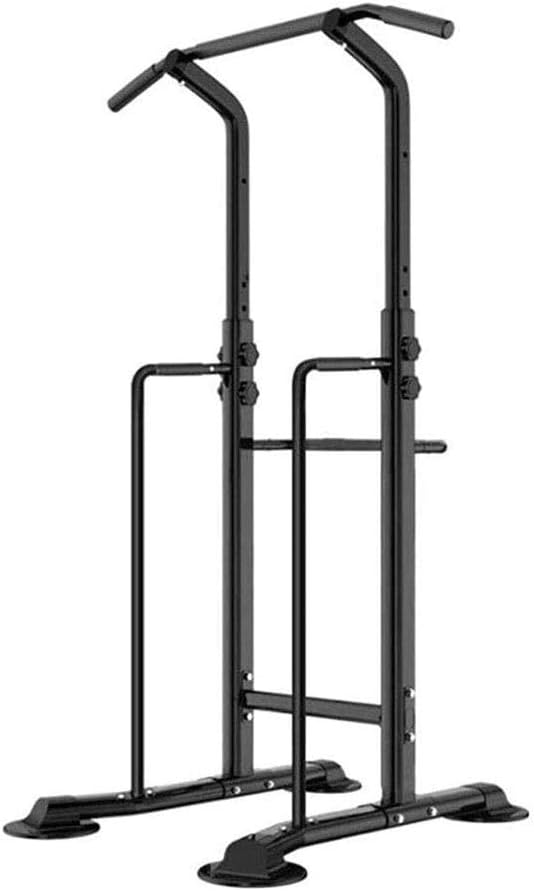 Workout Dip Stand Pull Up Bar Station Capacity 330 Lbs Professional Strength Training Fitness Equipment Durable Stable for Home Gym