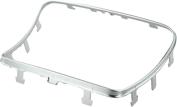 Center Console Cup Holder Frame Trim for Mercedes-Benz C-Class W205/W253 and GLC (2014–2022), Plastic, Electroplated Finish, OEM 2056830900