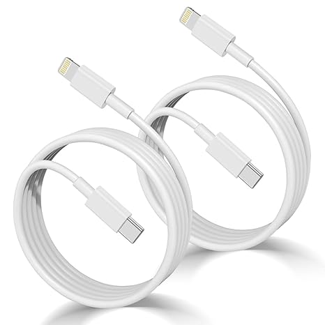 2Pack USB C to Lightning Cable 1M [Apple MFi Certified] iphone Fast Charger | USB C iPhone Charger Cable apple lightning cable for iPhone 14 13 12 11 Pro Max XS XR X 8 7 6 Plus 5s iPad